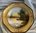 BEAUTIFUL OLD NORITAKE GILDED PLATE WITH SWANS ON LAKE  PATTERN