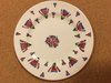 STRIKING OLD  GLASGOW GIRL JESSIE M KING  COLOURFUL HAND PAINTED TEA PLATE